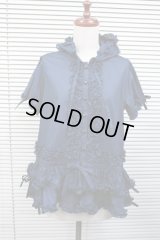【Ｓａｌｅ】フード付きオーバーブラウス【紺】