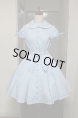 【Ｓａｌｅ】アリス・フェブラリィ・ワンピース【50丈・ギンガム水色】
