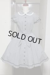 【Ｓａｌｅ】アリス・フェブラリィ・ワンピース【50丈・ギンガム黒】