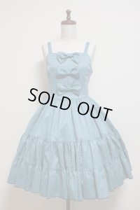 【Sale商品】３段ティアードJSK【紺千鳥】