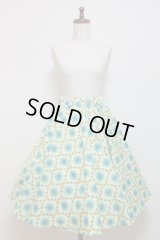 ハンドメイドサーキュラースカート【花柄・60c丈】