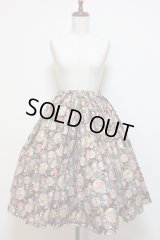 ハンドメイドギャザースカート【和柄・60c丈】