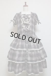 【サンプル品】3段フリル袖付きJSK【ベージュ】