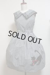 【Sale50％OFF】ネコプリントＪＳＫ【ギンガムチェック】