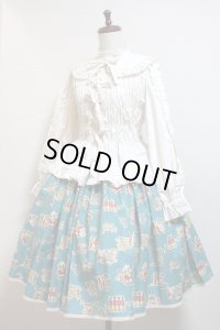 ハンドメイドギャザースカート【ブリティッシュ柄】