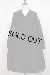 【Sale30%オフ】セーラーコート【黒ジョーゼット】