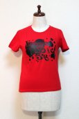 画像1: 【Sale】LoveDiceTシャツ【赤・ガールズSサイズ】 (1)