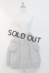 【Sale 50% OFF】ポケット付SK【グレーチェック】