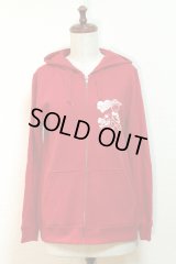 【Sale 30%　OFF】PhysicalDropパーカー【レッド・Sサイズ】