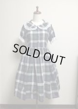 サマーワンピスペシャルセット【紺色チェック】
