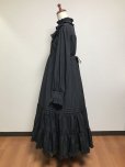 画像2: 小公女ドレス(ロング)【黒】 (2)