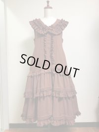 【Sale30%OFF】ノスタルジックドレス【茶】