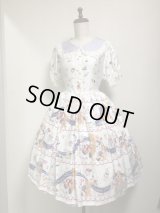 【50％OFF】くまのハッピーマーチOP【オフ白系】