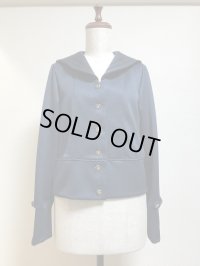 【SpecialPrice】セーラーカーディガン【ネイビー×黒ライン】