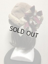 ファー帽子【ベージュ】