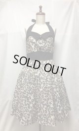 【セレクト商品】豹柄ワンピース【74c丈・送料込】