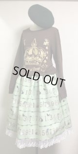 【SpecialPrice】トレーナーセット【トレーナー×スカート×ベレー帽×ペチコート】