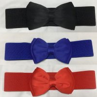 ★リボンゴムベルト★全４色★レターパック発送可能品♪