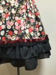 画像4: ハンドメイドギャザースカート＋ヘッドドレスセット【和柄・53c丈】