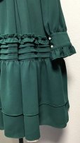 画像8: 小公女ドレス（長袖）【グリーン】