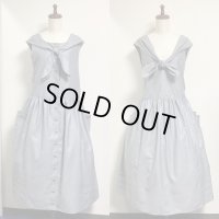 【30％オフ】2wayスモックドレス【グレイ】