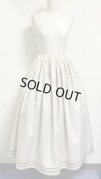 【30％オフ】セーラースカート【ベージュ】