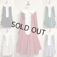 【SpecialSALE30％オフ】【RIDDLE SHEEP】フリル飾り付きワンピース