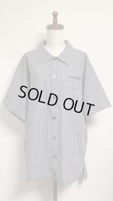 【入荷しました！】ボーイフレンドワークシャツ【黒ギンガム】