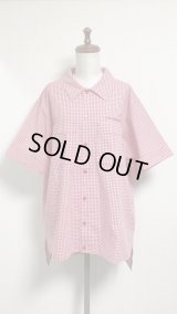 【入荷しました！】ボーイフレンドワークシャツ【赤ギンガム】