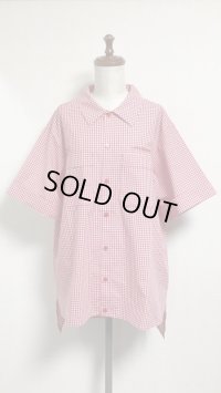【入荷しました！】ボーイフレンドワークシャツ【赤ギンガム】