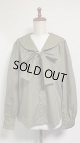 【Sale50％オフ】セーラーブラウス【カーキ】