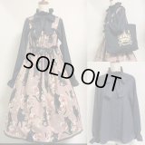 【お年賀セット】ブラウス・JSK・バッグセット【ねこピンク系】