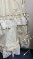 画像5: クリーミーロマンチカ綿レースシャーリングドレス【生成・110cm丈】
