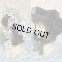 くらげちゃんボンネット【２色展開】