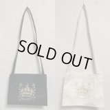 王冠プリント・サコッシュ【2色展開】