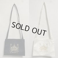 王冠プリント・サコッシュ【2色展開】