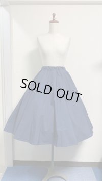 ハンドメイドサーキュラーSK【紺無地・65cm丈】