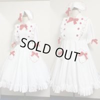 Hospitality Dollワンピース【白・2サイズ】