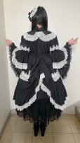 画像15: ノスタルジックプリンセスドレス【黒×白レース・レギュラーサイズ】