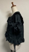 画像8: サマーホリデーブラウス【黒・2サイズ展開】