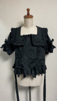 画像6: サマーホリデーブラウス【黒・2サイズ展開】