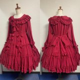 シフォンベビードール【ボルドー・レギュラーサイズ】