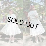 ティアードスカート【白・2サイズ展開】