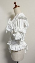 画像9: サマーホリデーブラウス【白・2サイズ展開】