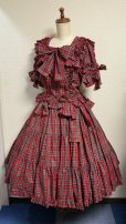 画像14: サマーホリデーブラウス【赤チェック・2サイズ展開】