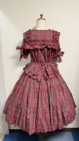画像16: サマーホリデーブラウス【赤チェック・2サイズ展開】