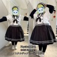 画像12: ノスタルジックセーラーワンピース【プラスサイズ・コンビ色・丈2種類】