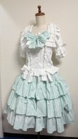 画像3: 【即発送可能・KUROOBI】カラーパニエ【55cm丈・ピンク】 (3)