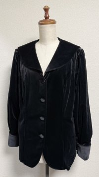 【6/29まで受付！ご予約商品】レディ別珍ジャケット【黒・レギュラーサイズ】