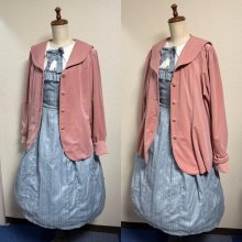 他の写真1: 【6/29まで受付！ご予約商品】レディ別珍ジャケット【ピンク・プラスサイズ】